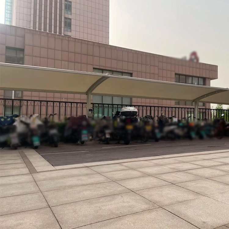 通河县膜结构电动车棚